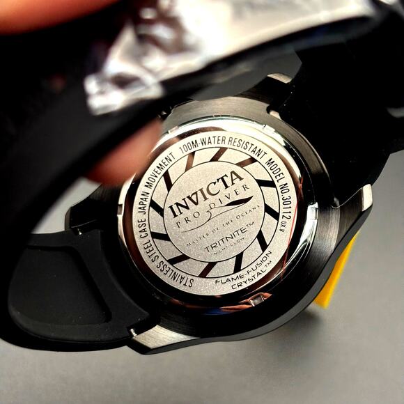 Invicta 30112 Pro Diver 50mm Mens Stainless Steel Silicone Strap Watch NIBWT - Picture 7 of 17